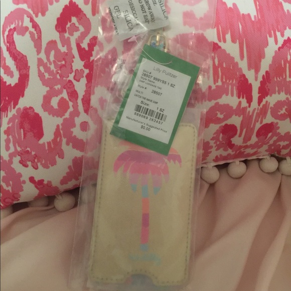 Lilly Pulitzer luggage tag - Picture 2 of 2